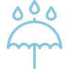 Wasserabweisend
