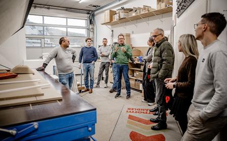 Spannendes Event bei Möbelmacher Matern